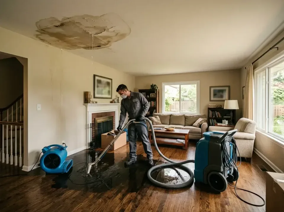 attic-pipe-burst-ceiling-drip-008 — frequently asked questions, Water Damage Restoration & Carpet Care in West Liberty, KY